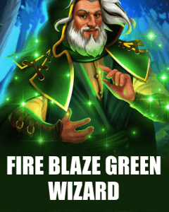Fire Blaze: Green Wizard