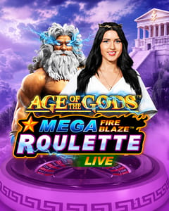 Mega Fire Blaze Age of the Gods Roulette Live