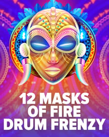 12 Masks of Fire Drum Frenzy