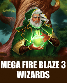 Mega Fire Blaze: 3 Wizards