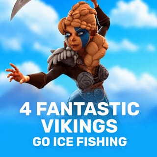 4 Fantastic Vikings Go Ice Fishing
